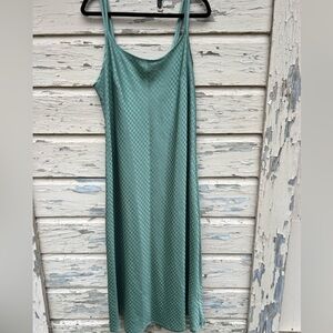 Vintage Halston 90s Y2K Jacquard Event Silky Cami Slip Dress 2X